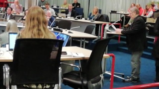 Edo van Eekeres van HoornRadio spreekt in