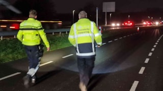 Hardloper geschept in Obdam