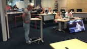 Inspreker Paul Luiken namens Julianaparkgebruikers