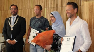 Bronzen erepenningen redders