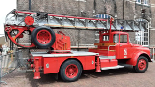 Historische brandweerauto