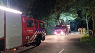 Grasbrand in Lambertschaag