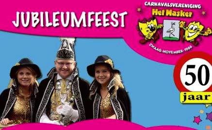Jubileumfeest 50 jaar Het Masker