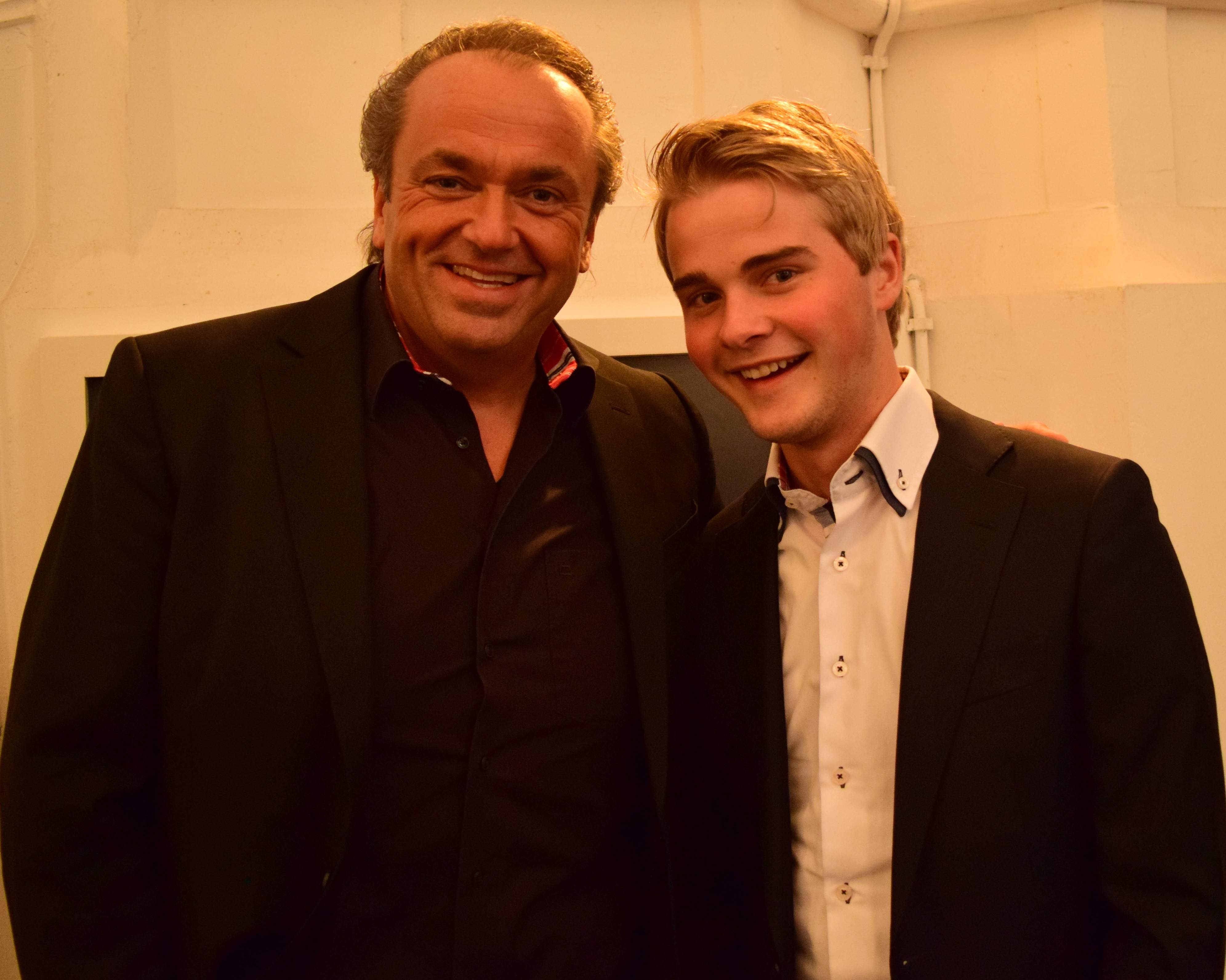 Martin Mans en Mark Brandwijk in Geref. Kerk Andijk
