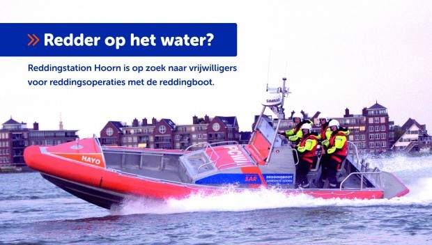 Reddingstation Hoorn is op zoek naar vrijwilligers