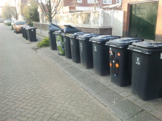 Restafval containers