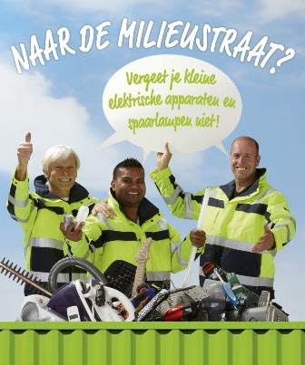 Inwoners gemeente Hoorn supporten MAK Blokweer met oude föhn of spaarlamp