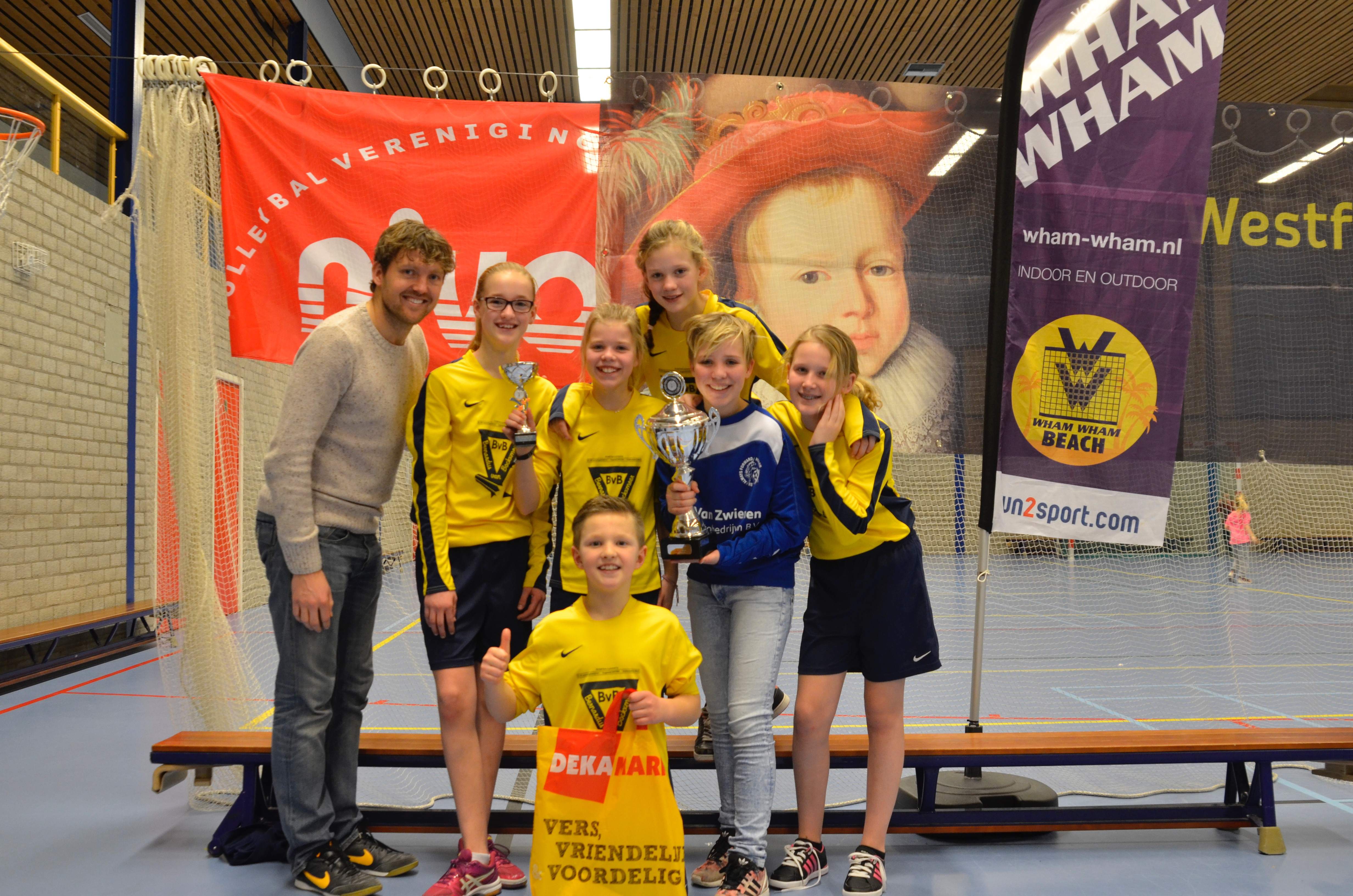 De winnaars van het 25e Basisscholenvolleybaltoernooi van Hoorn zijn bekend