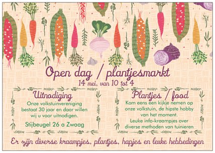 14 mei 2016 Open dag Volkstuincomplex De Kromme Elleboog, Zwaag