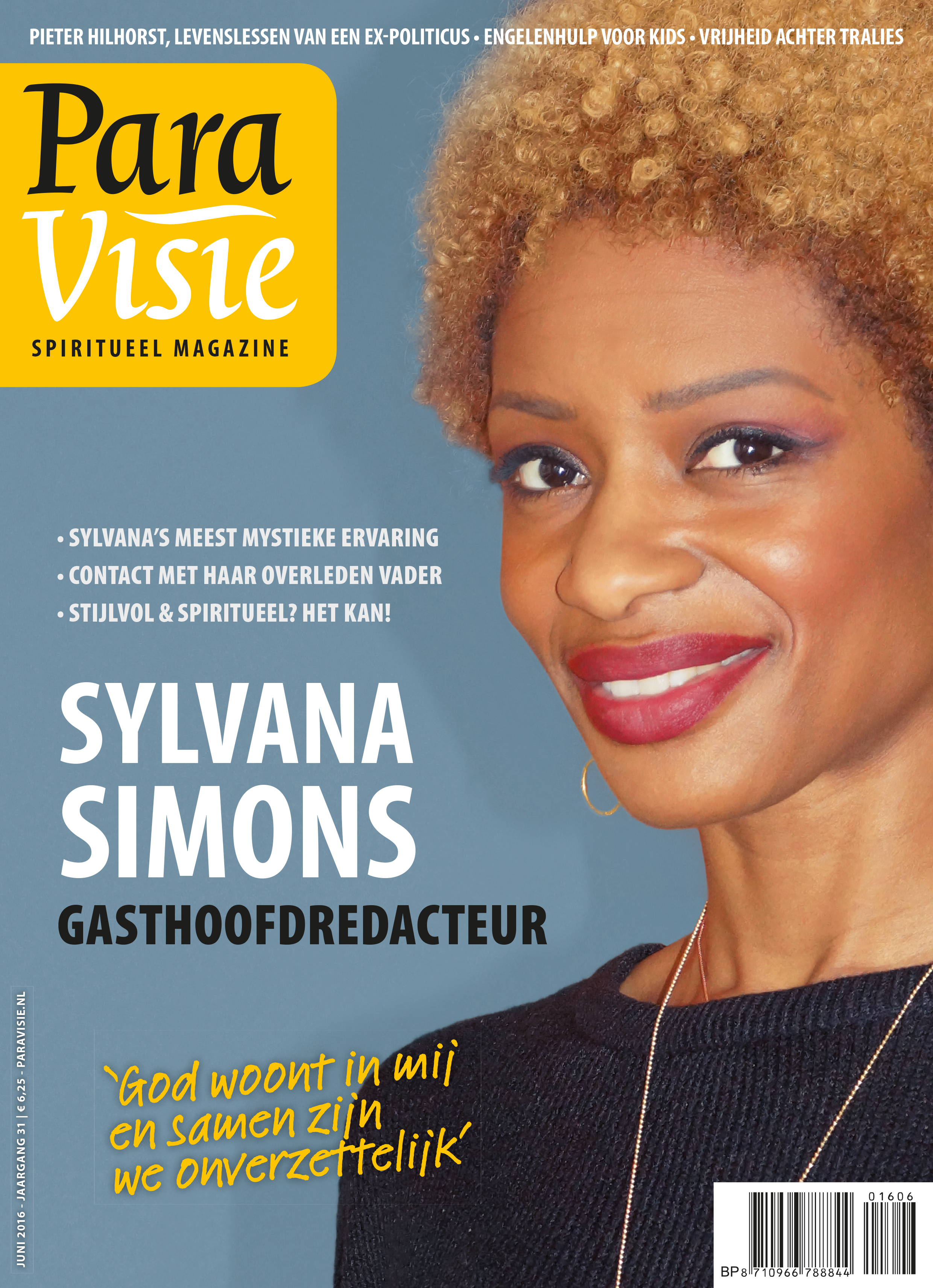 Sylvana ‘leest’ mensen. Gasthoofdredactrice bij ParaVisie