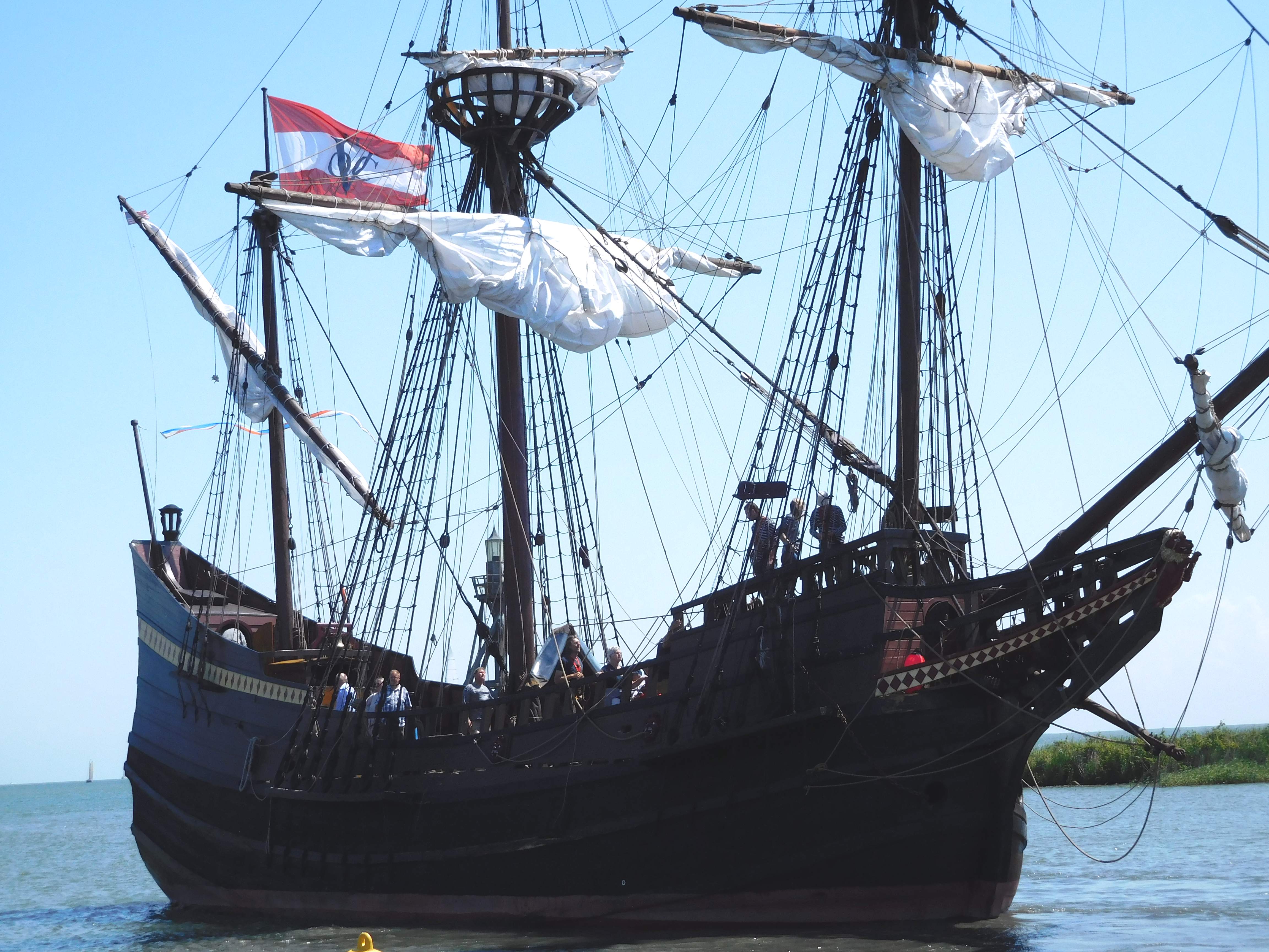 Schip Halve Maen zegt DelfSail af