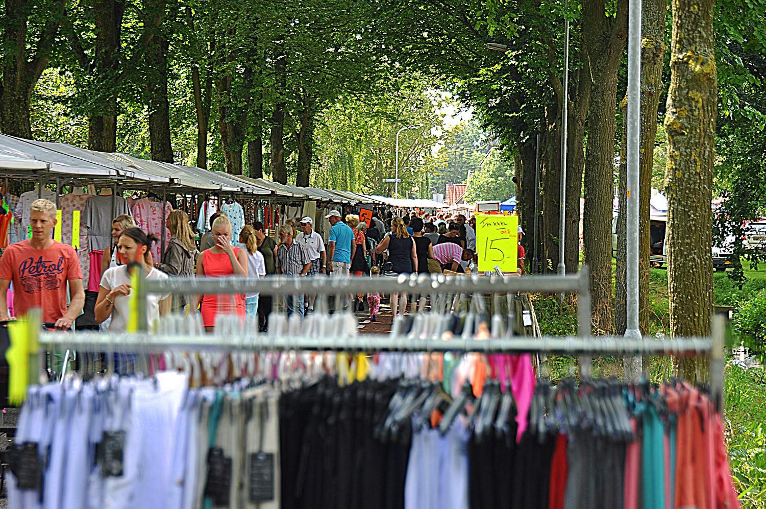 Jaarmarkt in Venhuizen op zondag 10 juli