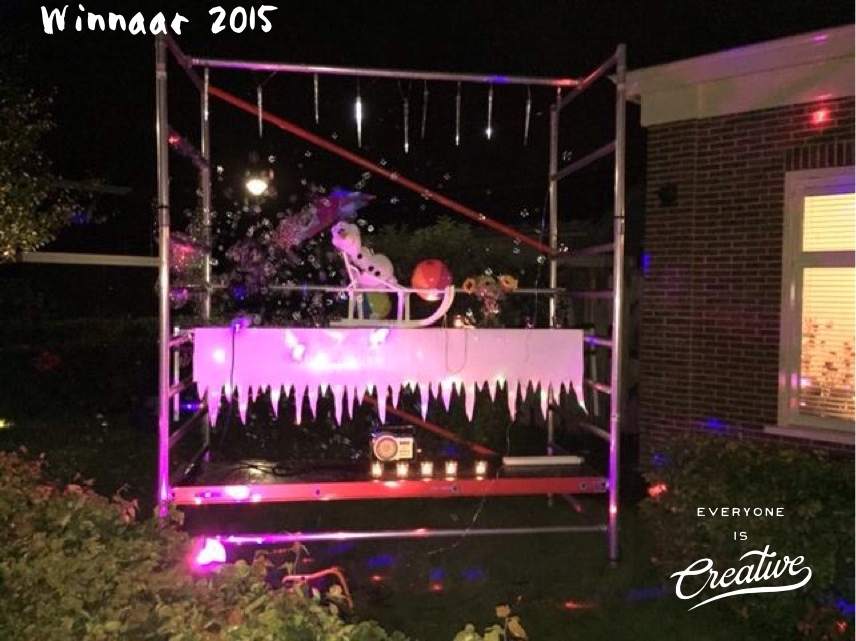 Lichtjesavond in Bangert en Oosterpolder