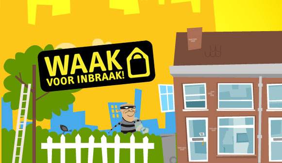 Vakantietijd is Inbrekerstijd!!