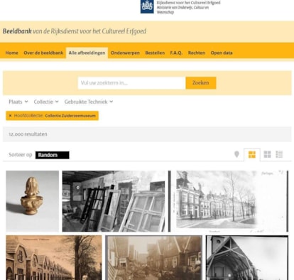 Collectie Zuiderzeemuseum in Beeldbank Rijksdienst