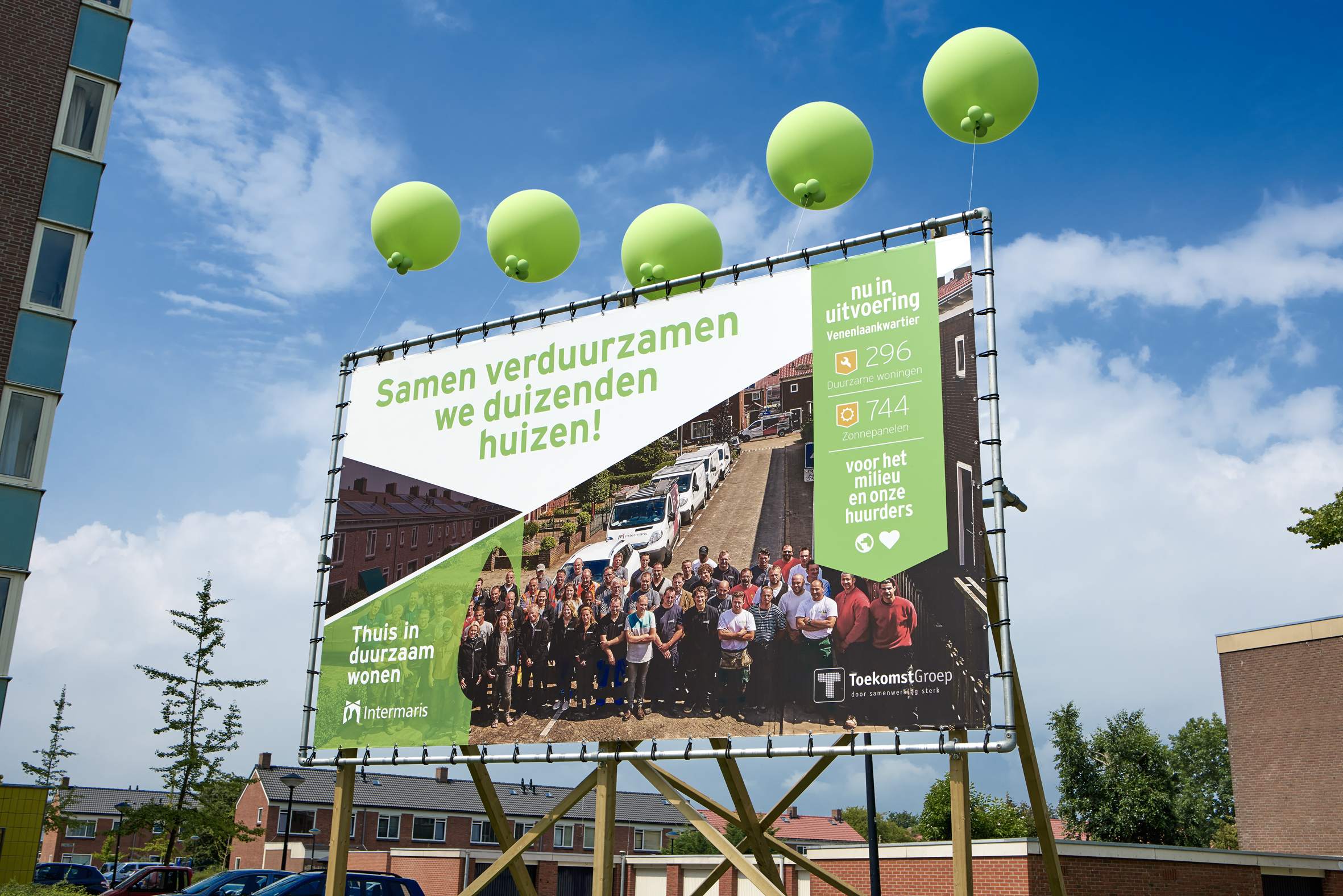 Woonlasten huurders Venenlaankwartier dalen door 744 zonnepanelen