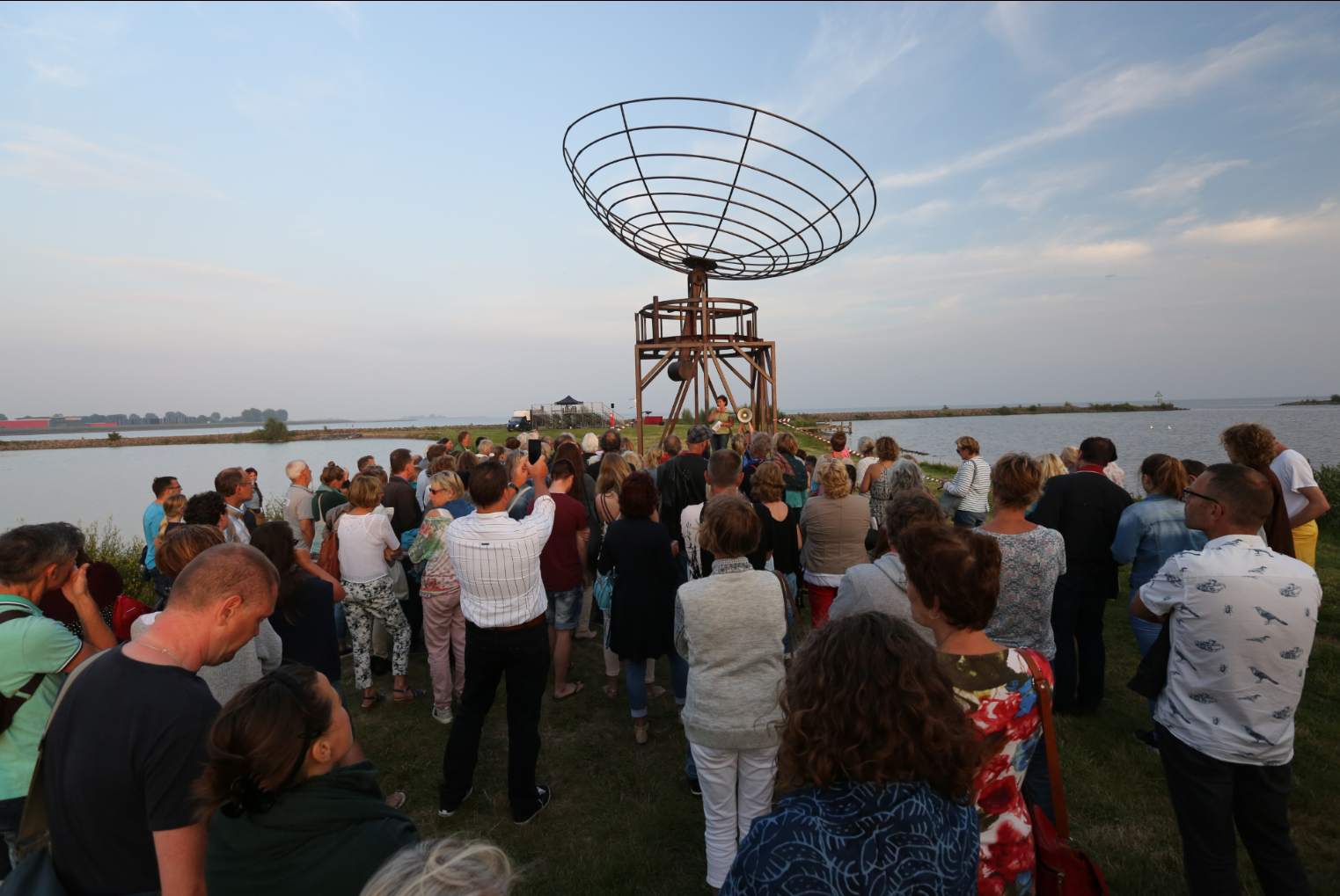 Marina Kaap Hoorn hotspot bij locatietheater Karavaan