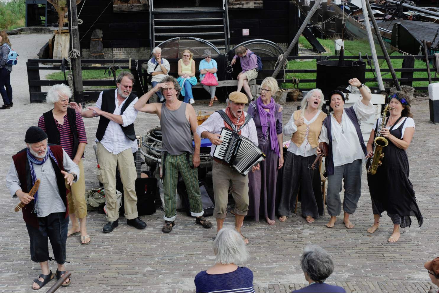 Maritiem festival in het Zuiderzeemuseum