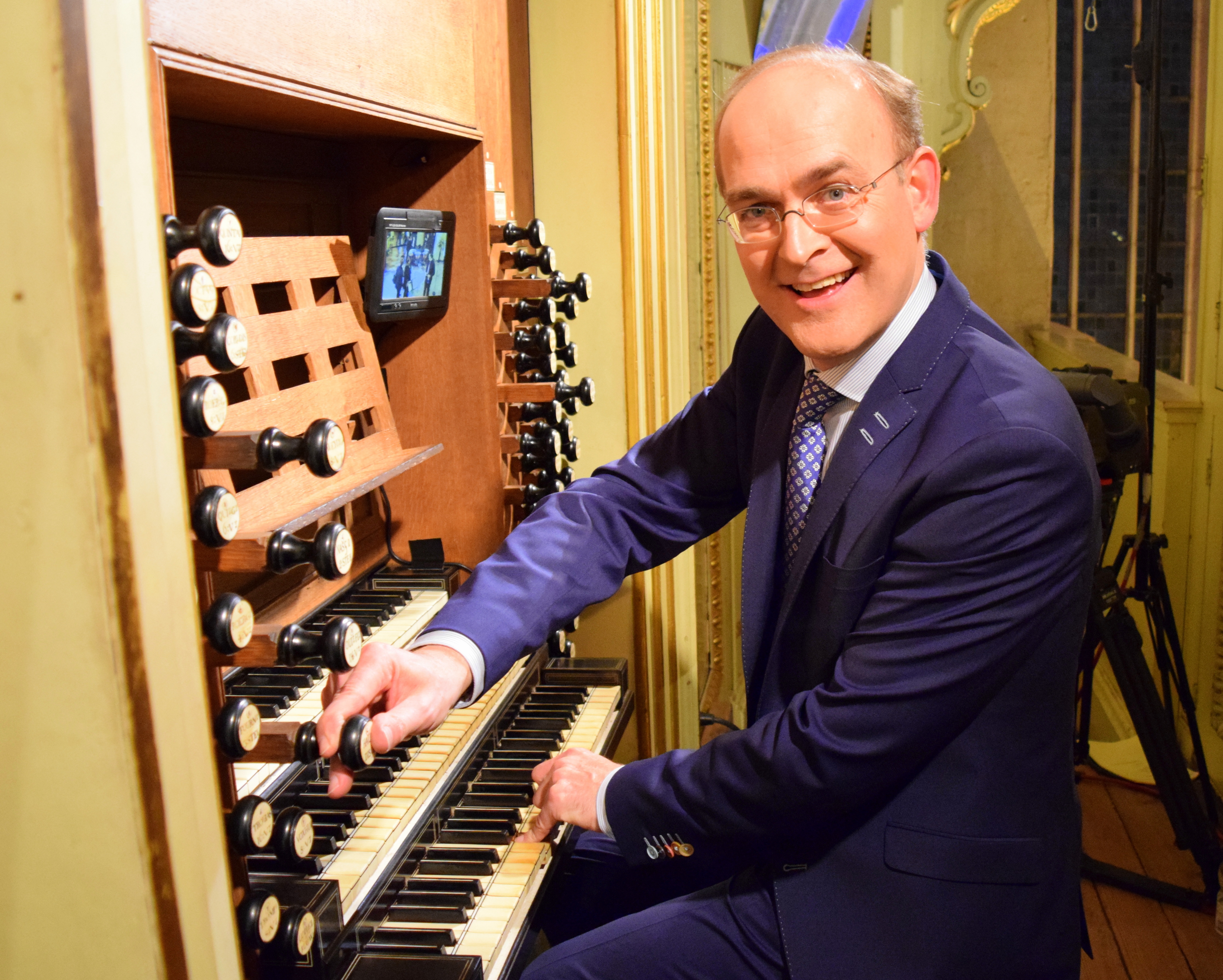 Harm Hoeve bespeelt op 9 september het mooie orgel in de Hervormde kerk Venhuizen