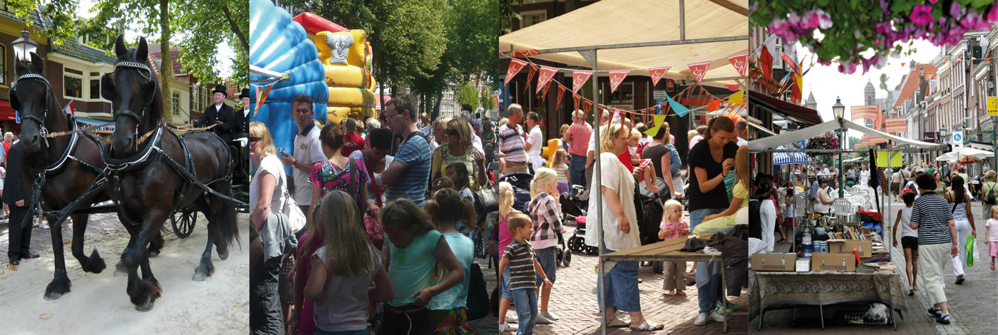 Zuiderzeemarkt in Enkhuizen op 19 oktober