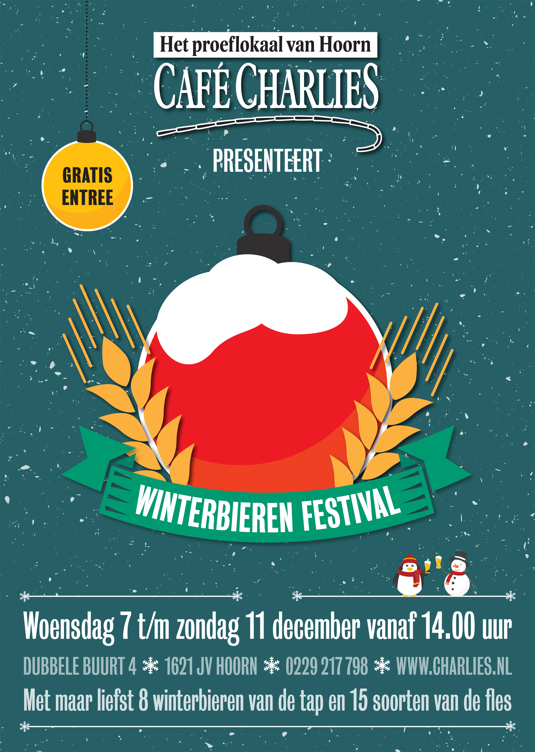 Winterbier Festival bij Proeflokaal CharlieS