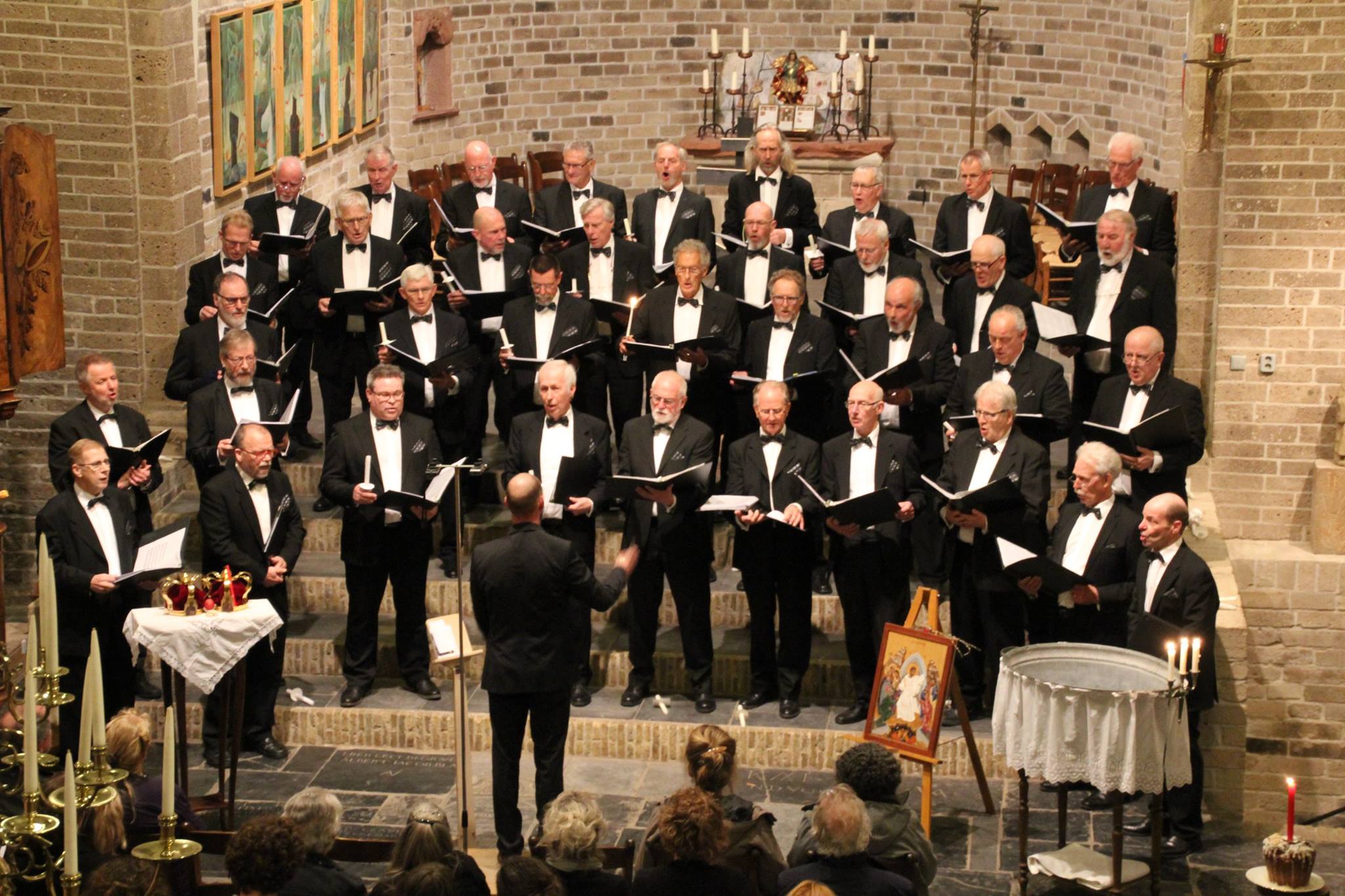 Hoorn Zingt met het Hoorns Byzantijns Mannenkoor in de Dorpskerk te Zwaag 