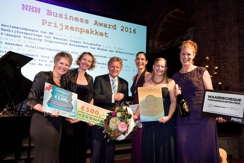 Zonvaart Reizen winnaar van de NHN Business Award 2016