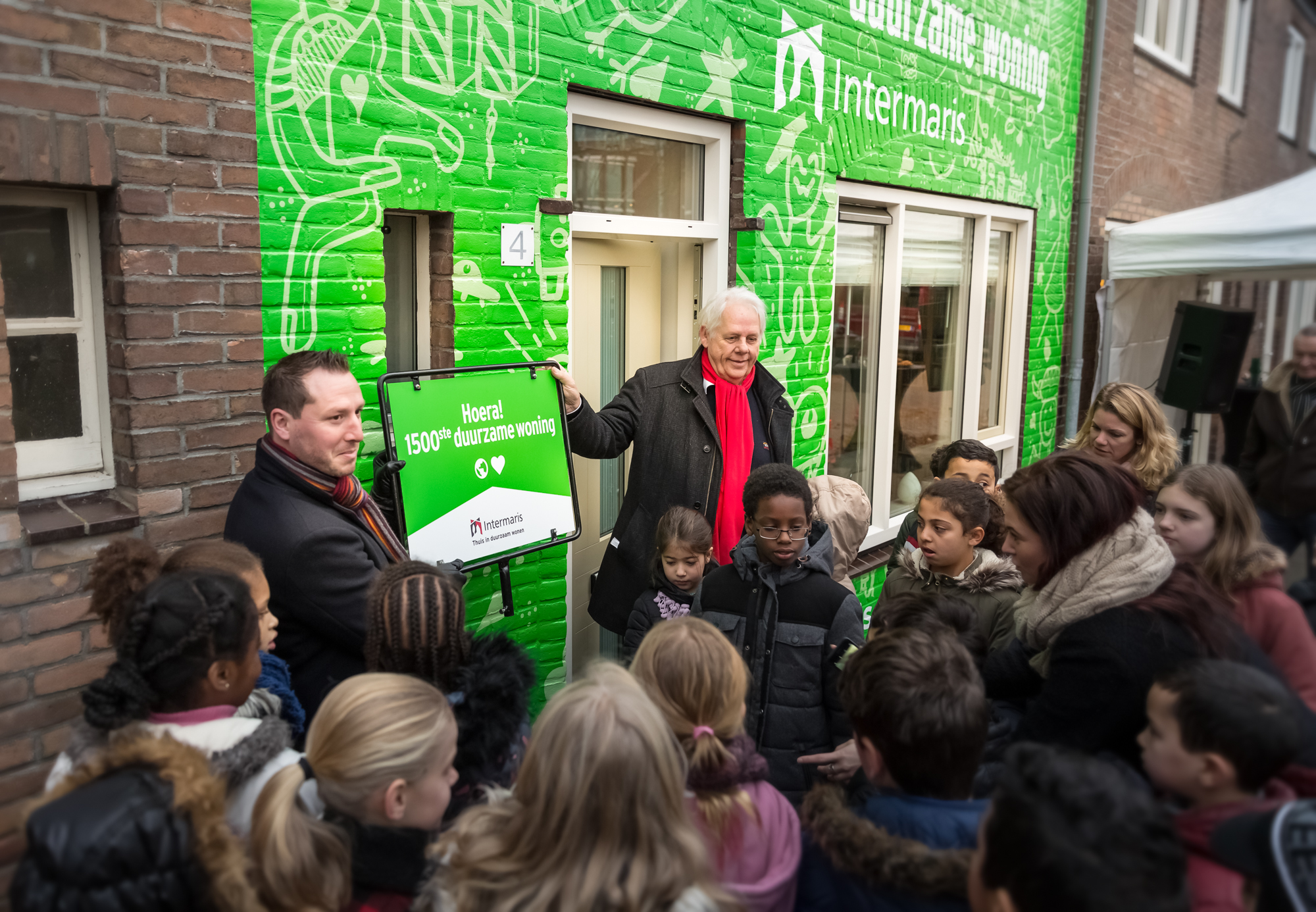 Feestelijke onthulling ‘Het Groene Huis’
