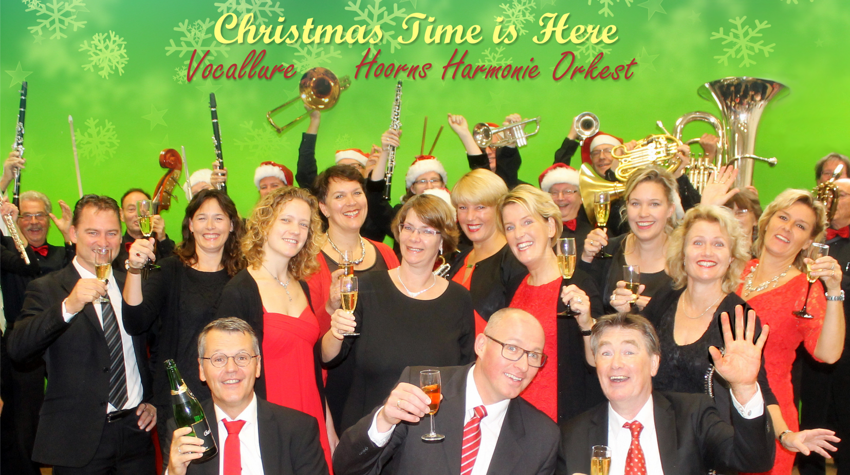 Gezamenlijk kerstconcert Vocallure en Hoorns Harmonie Orkest