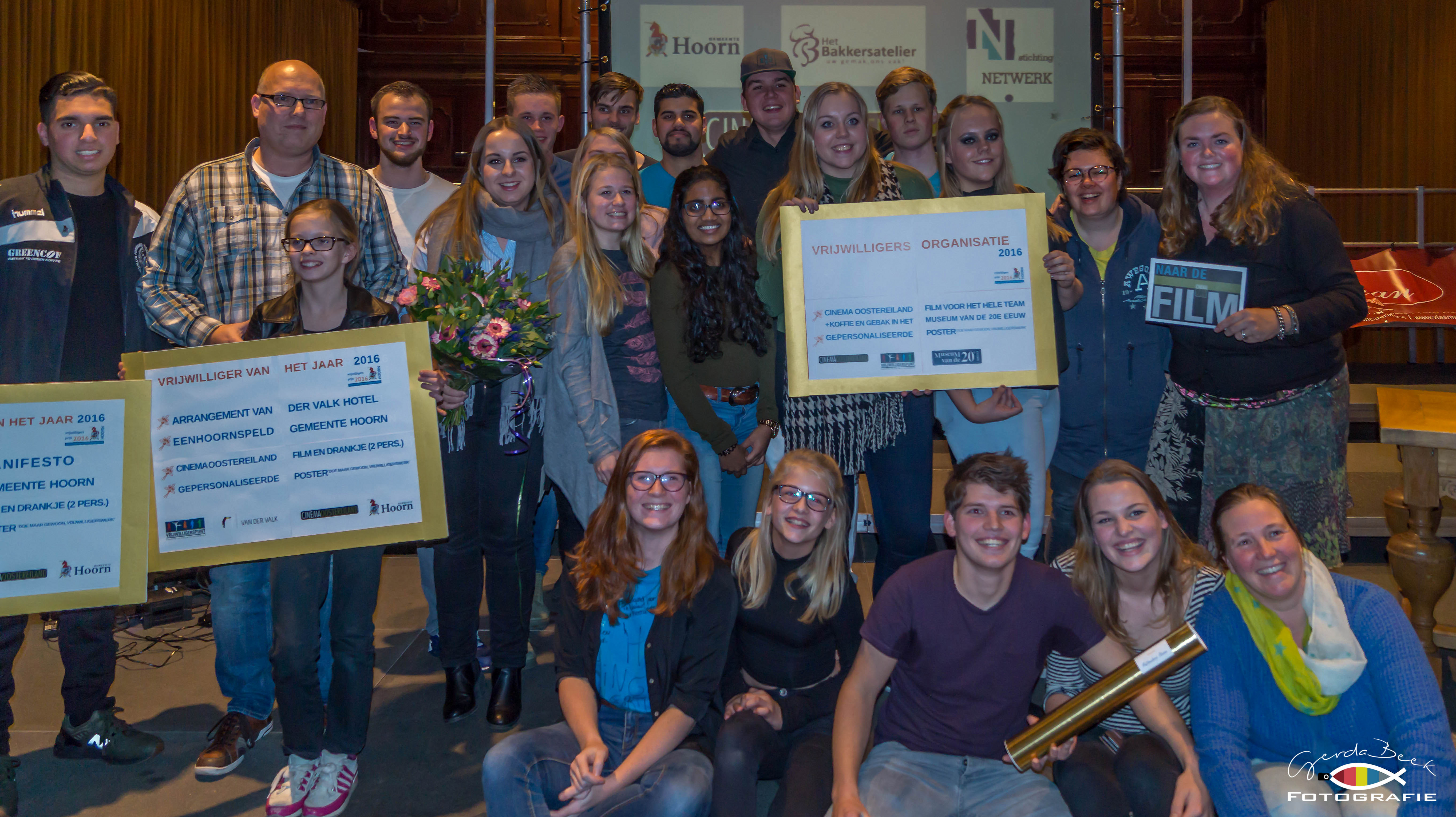Eerste Hoornse vrijwilligersprijzen uitgereikt