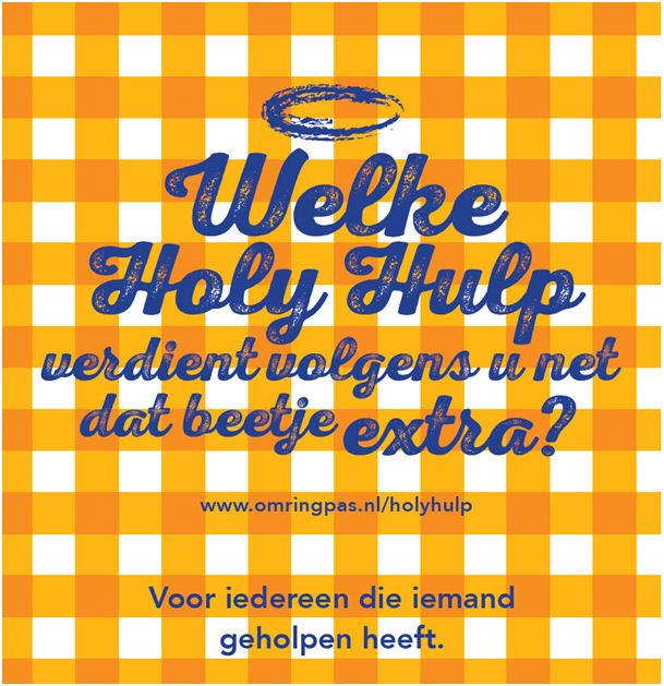 Omring Holybollen, voor iedereen die iemand geholpen heeft