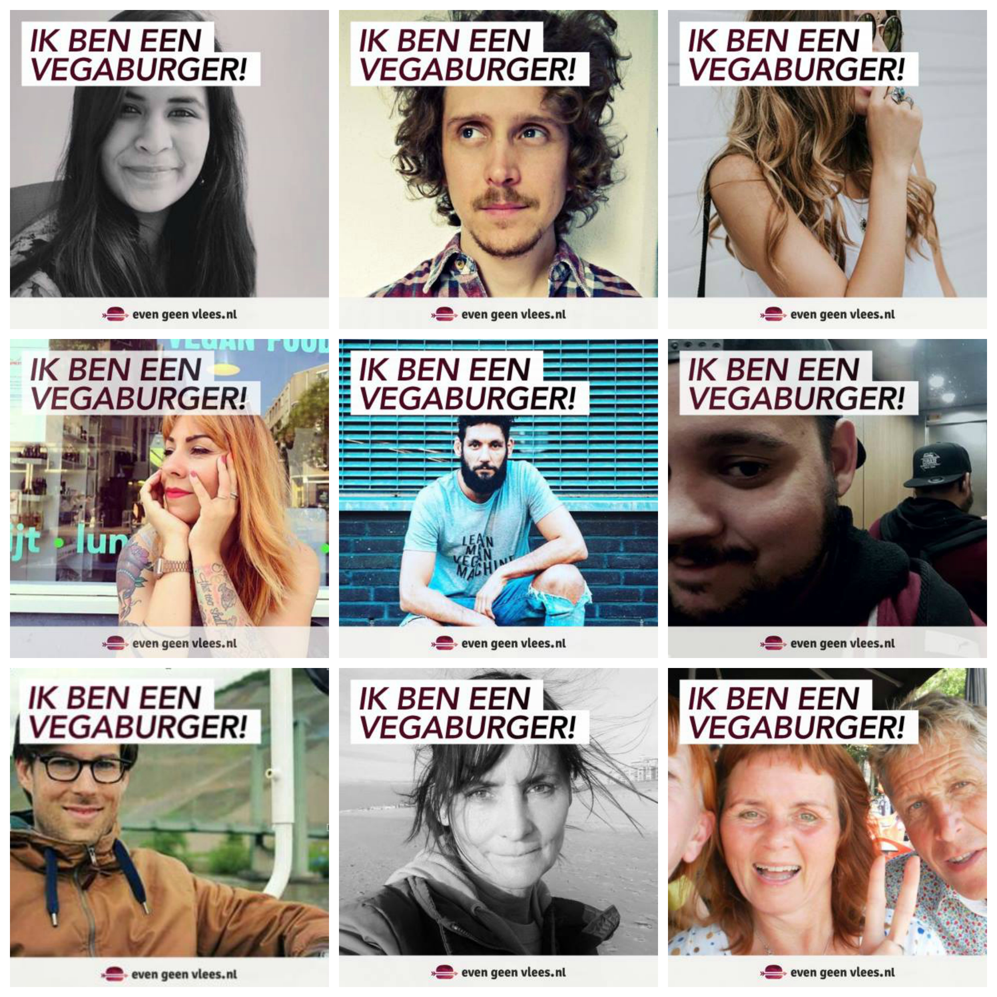 Honderden mensen burgeren profielfoto in