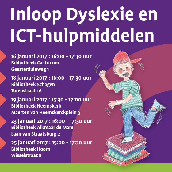 Gratis informatiemarkt Dyslexie en ICT-hulpmiddelen