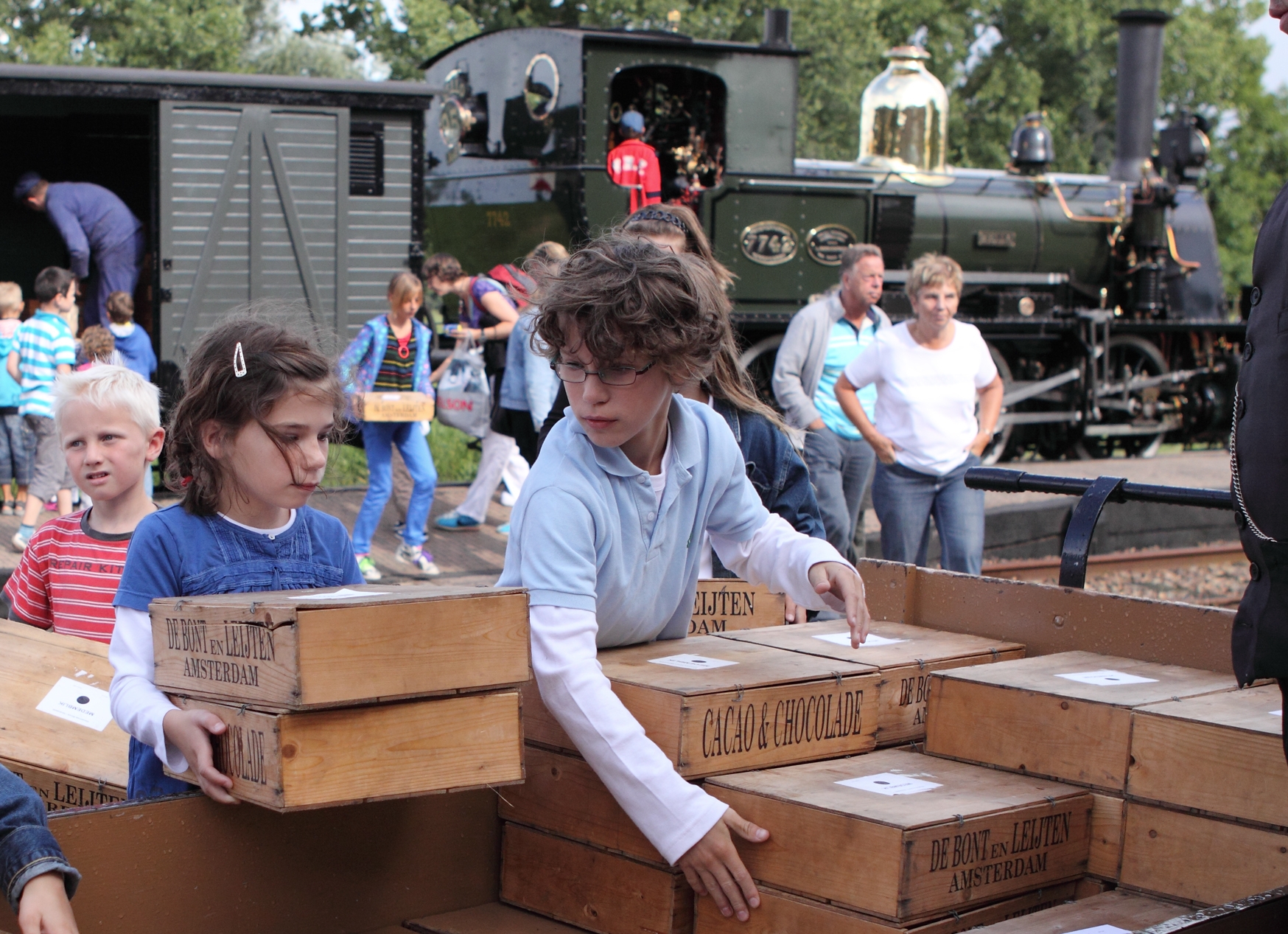 Op Stoomtramavontuur in de Voorjaarsvakantie