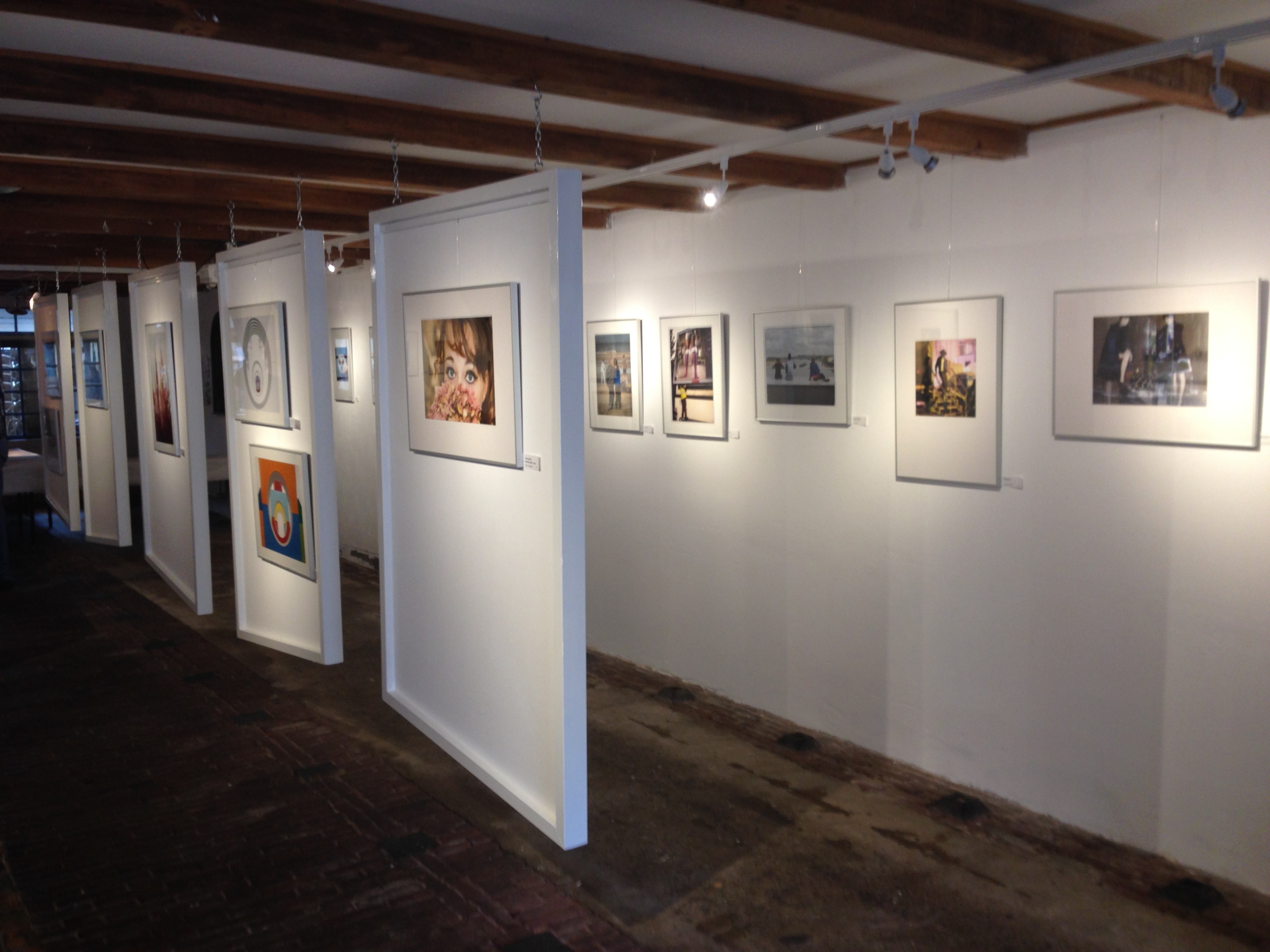 Kunst op Zolder in  Hoornse etalages