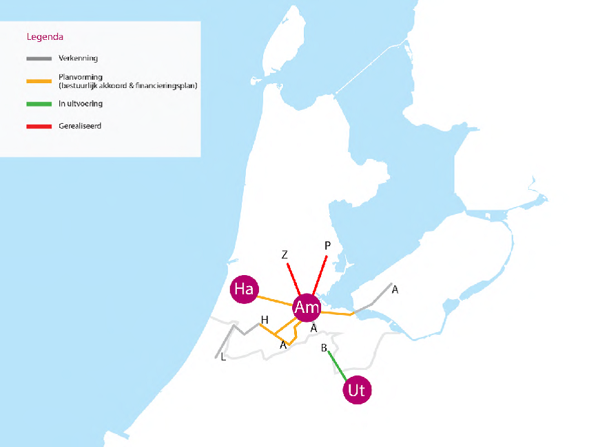 D66: fietssnelwegen in heel Nederland