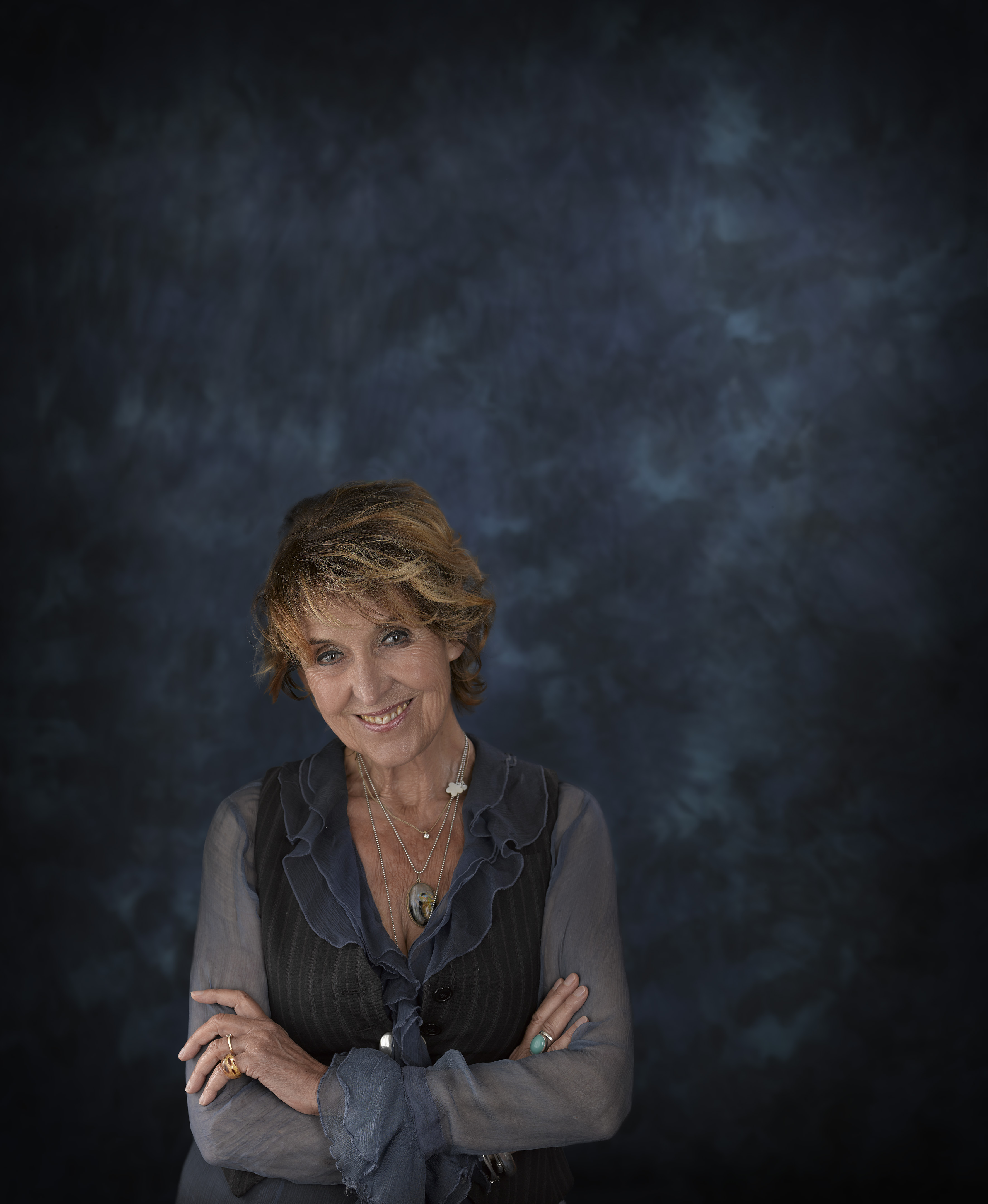 Schrijfster Yvonne Keuls in Wadway