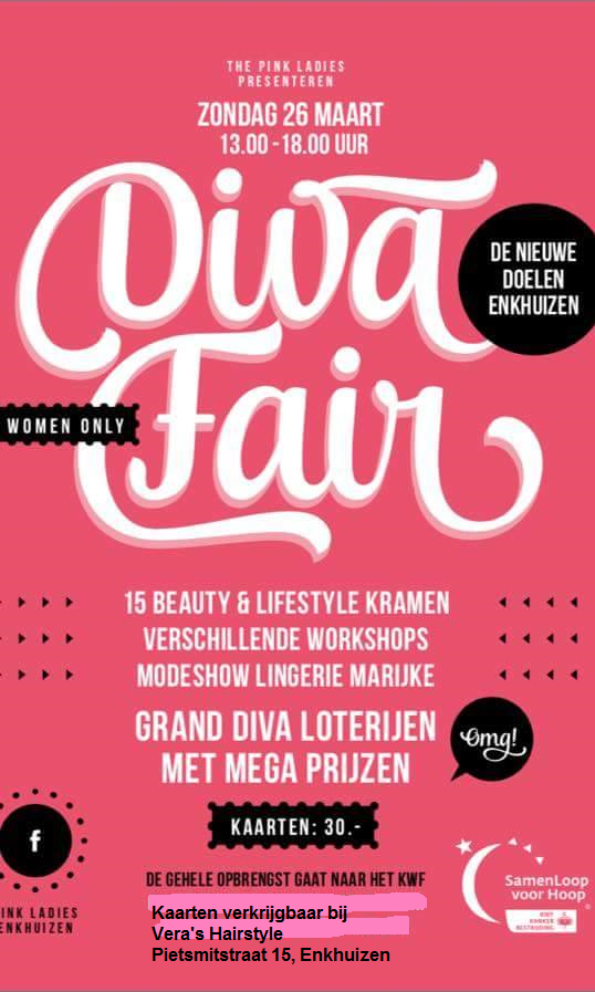 DIVA FAIR zondag 26 maart Nieuwe Doelen