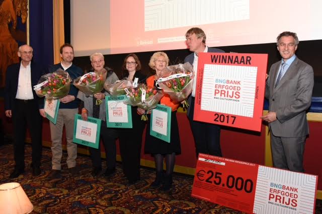 Zutphen wint BNG Bank Erfgoedprijs 2017
