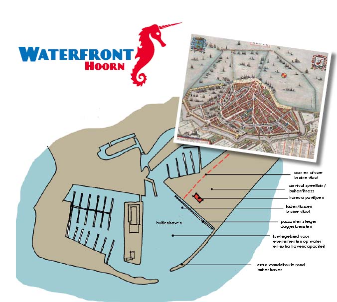 Stichting Waterfront Hoorn heeft haar belangrijkste doel bereikt en wordt opgeheven