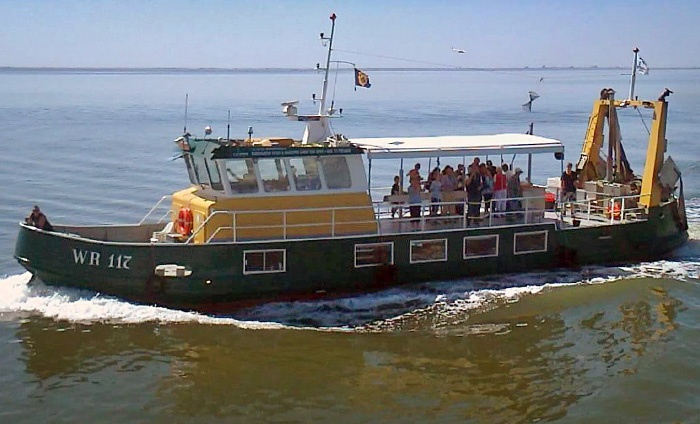 Gratis garnalenvissen op de waddenzee voor patienten