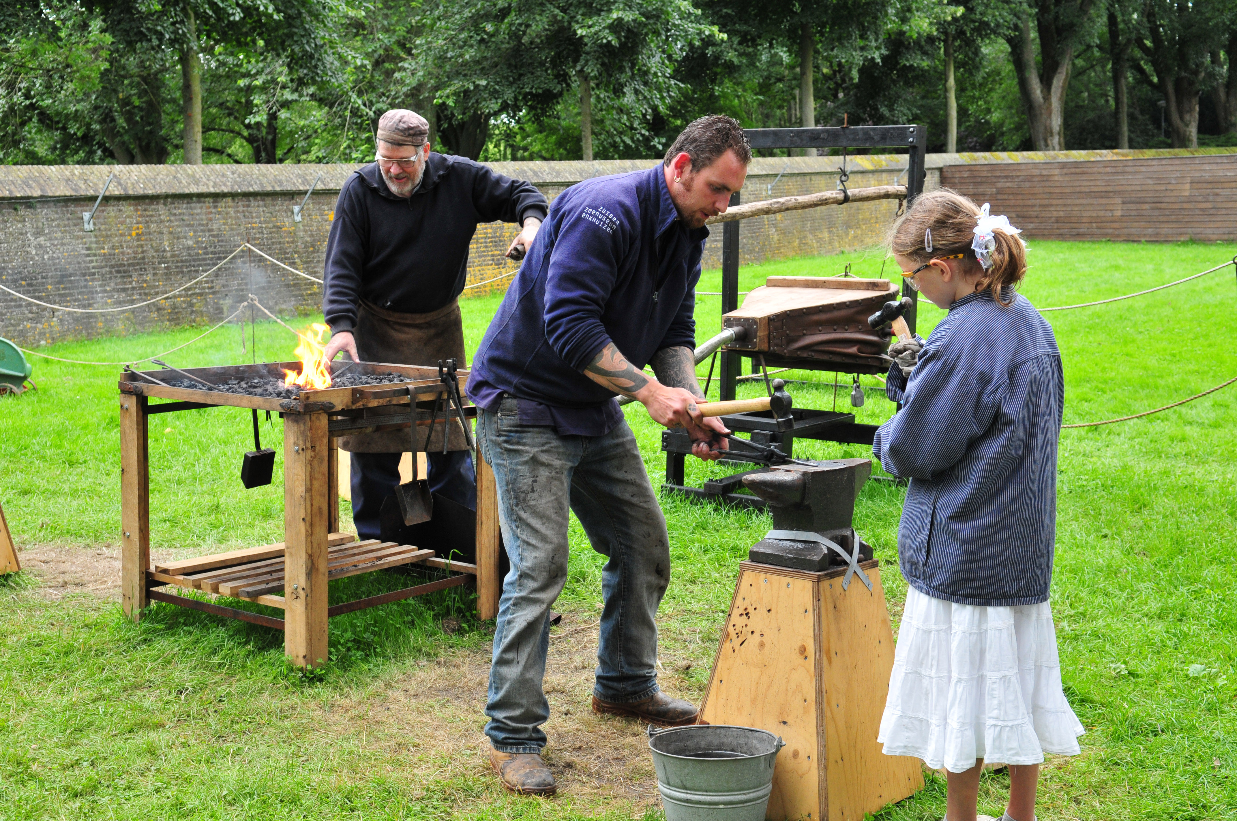 Smeedweekend in het Zuiderzeemuseum