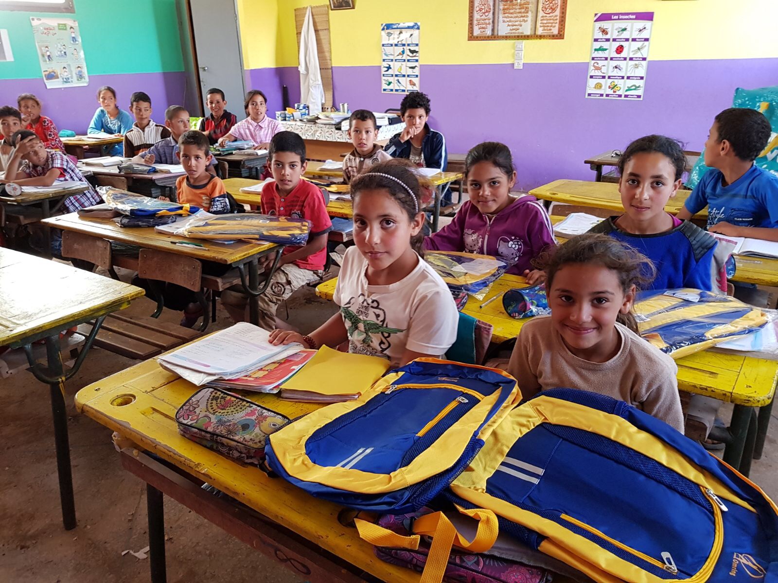Medewerker Omring initieert inzamelactie voor basisschoolleerlingen in Marokko 