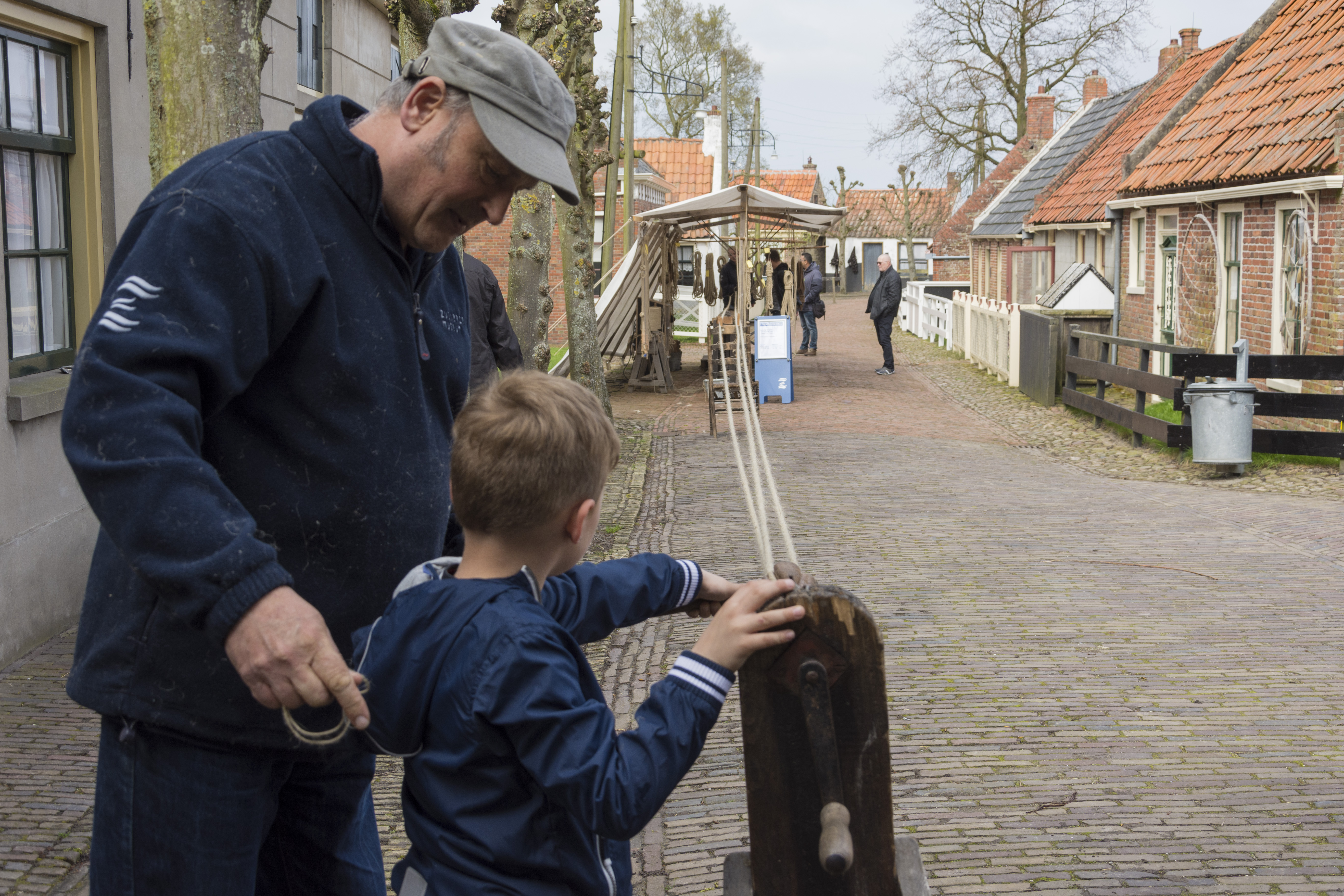 Touwslaanweekend in het Zuiderzeemuseum