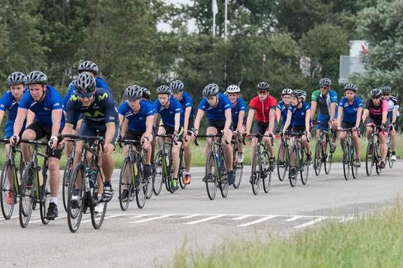 Copernicus leerlingen fietsen voor het goede doel