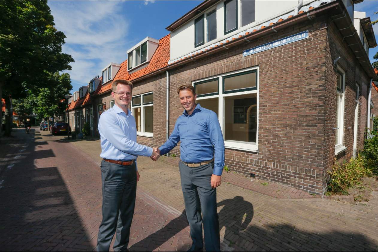 Nieuwe woningen in Binneblijfstraat, Merensstraat en Drieboomlaan