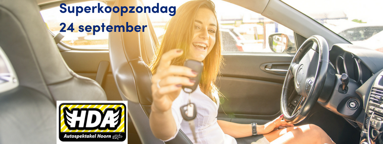 HDA Autospektakel tijdens de Hoornse Superkoopzondag op 24 september