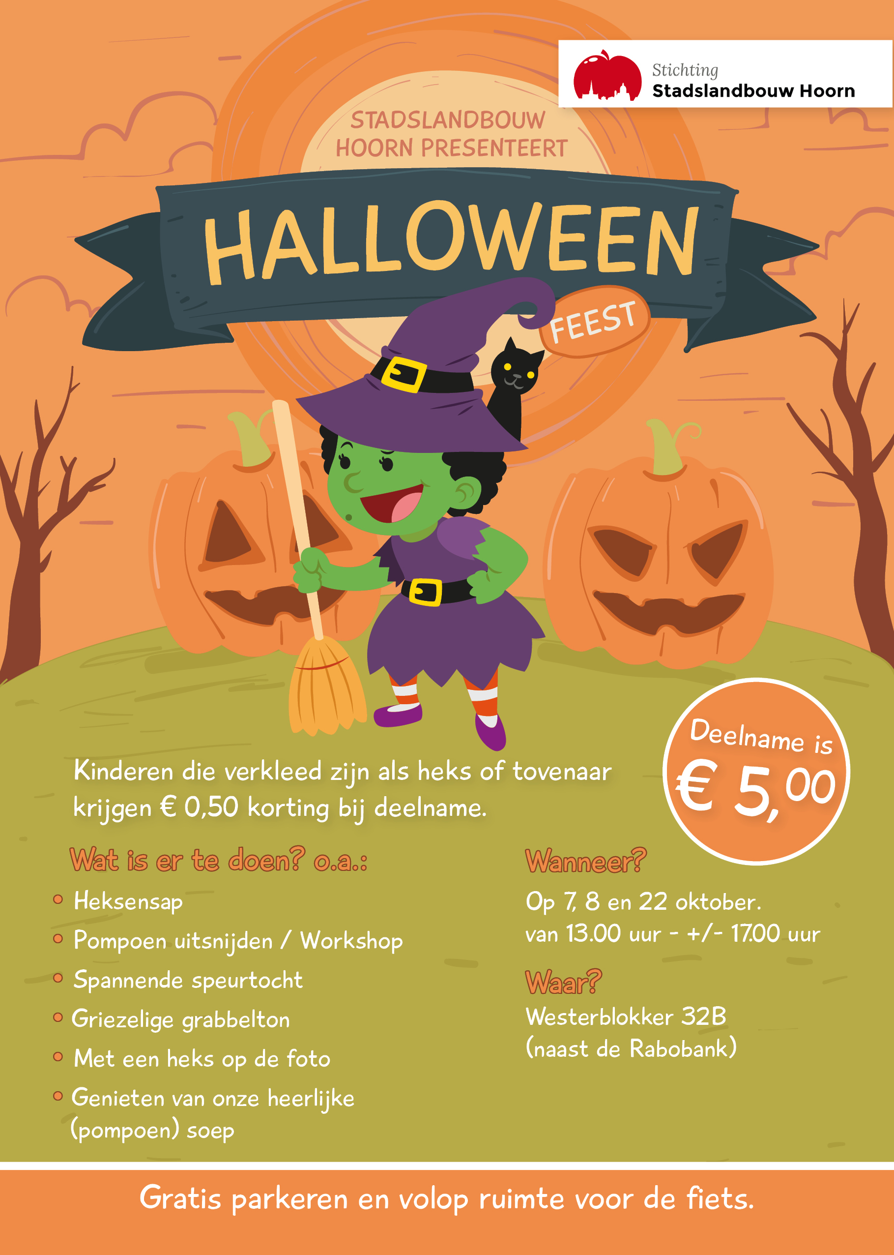 Halloweenfeest in Hoorn