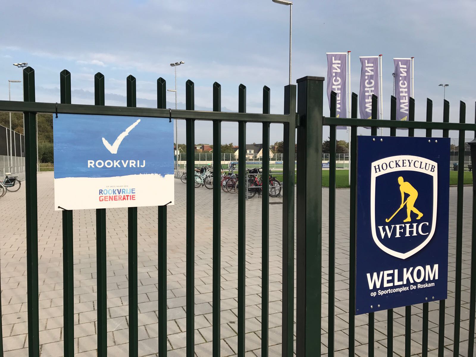 Sportterrein van WFHC Hoorn als eerste van heel West-Friesland: rookvrij