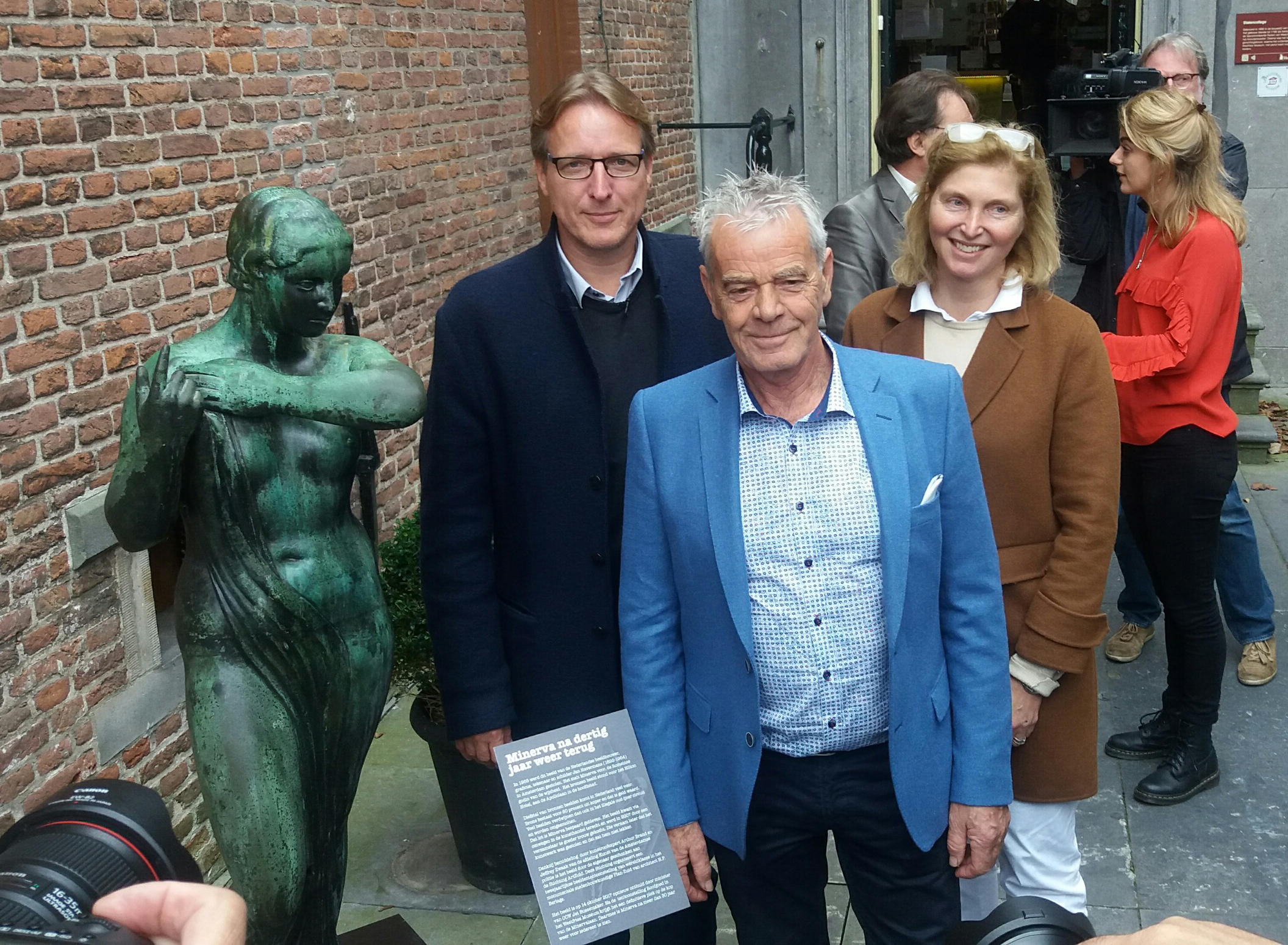 Gestolen Minerva na meer dan 30 jaar weer te zien voor publiek 